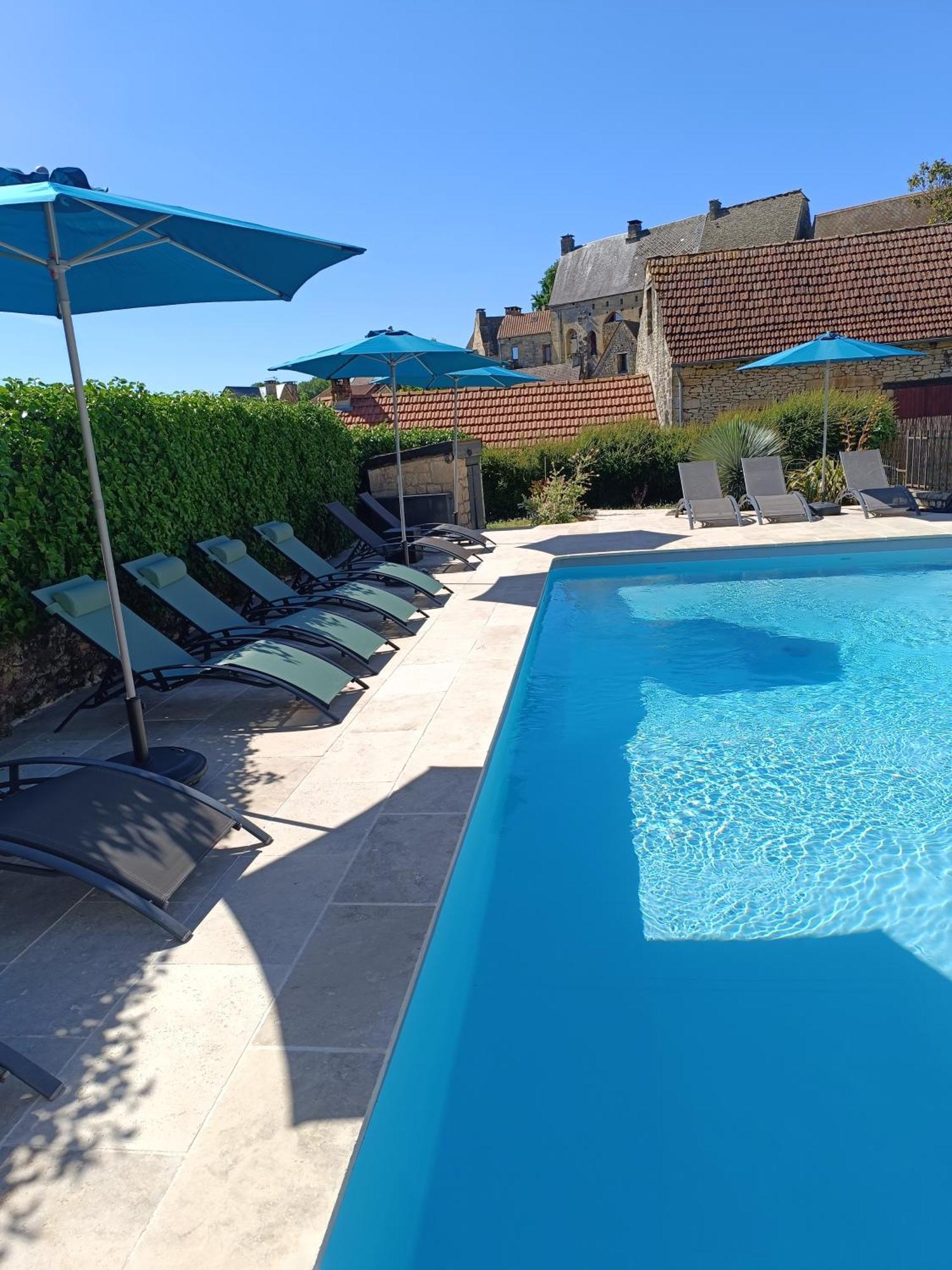 Le Clos De La Musardise - Gites De Charme Avec Piscine Chauffee Salignac Eyvigues 외부 사진